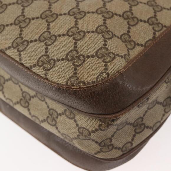 GUCCI GG Supreme Shoulder Bag PVC Beige Silver 001 46 5532 Auth 144096 - Picture 16 of 16